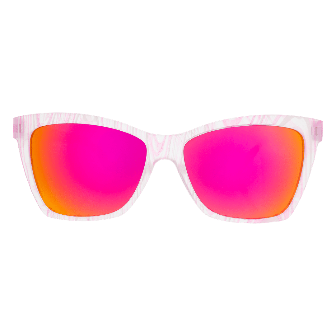 "Living In A Material Swirl" Polarized Pop G Sunglasses Goodr