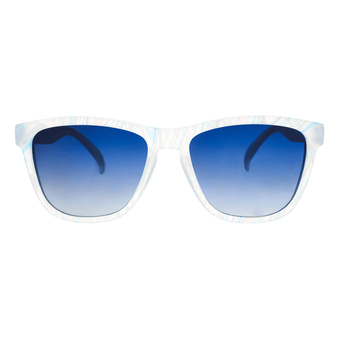 "Marbleous Blue Yonder” OG Polarized Sunglasses Goodr