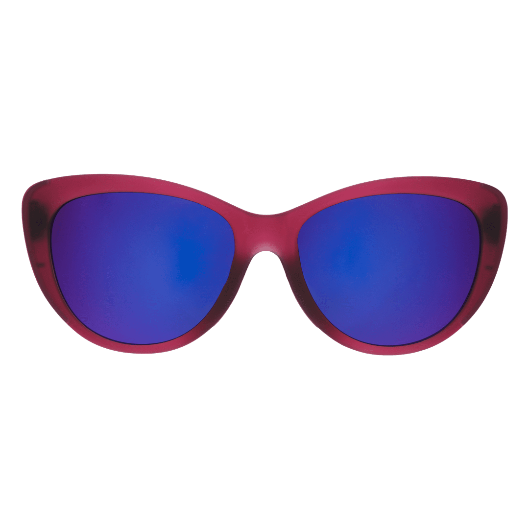 "Midnight Merlot Glow" Glam G Polarized Sunglasses Goodr