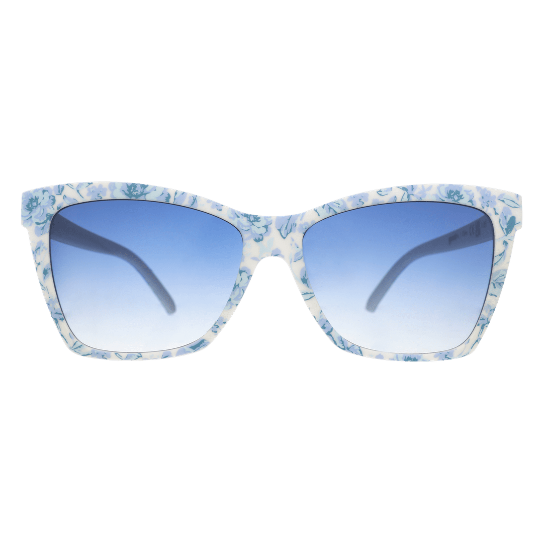 "Partial To Porcelain" Polarized Pop G Sunglasses Goodr