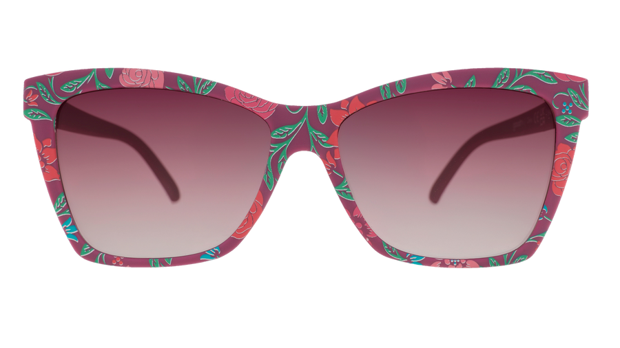 "Fuchsia Fields Forever" Polarized Pop G Sunglasses Goodr