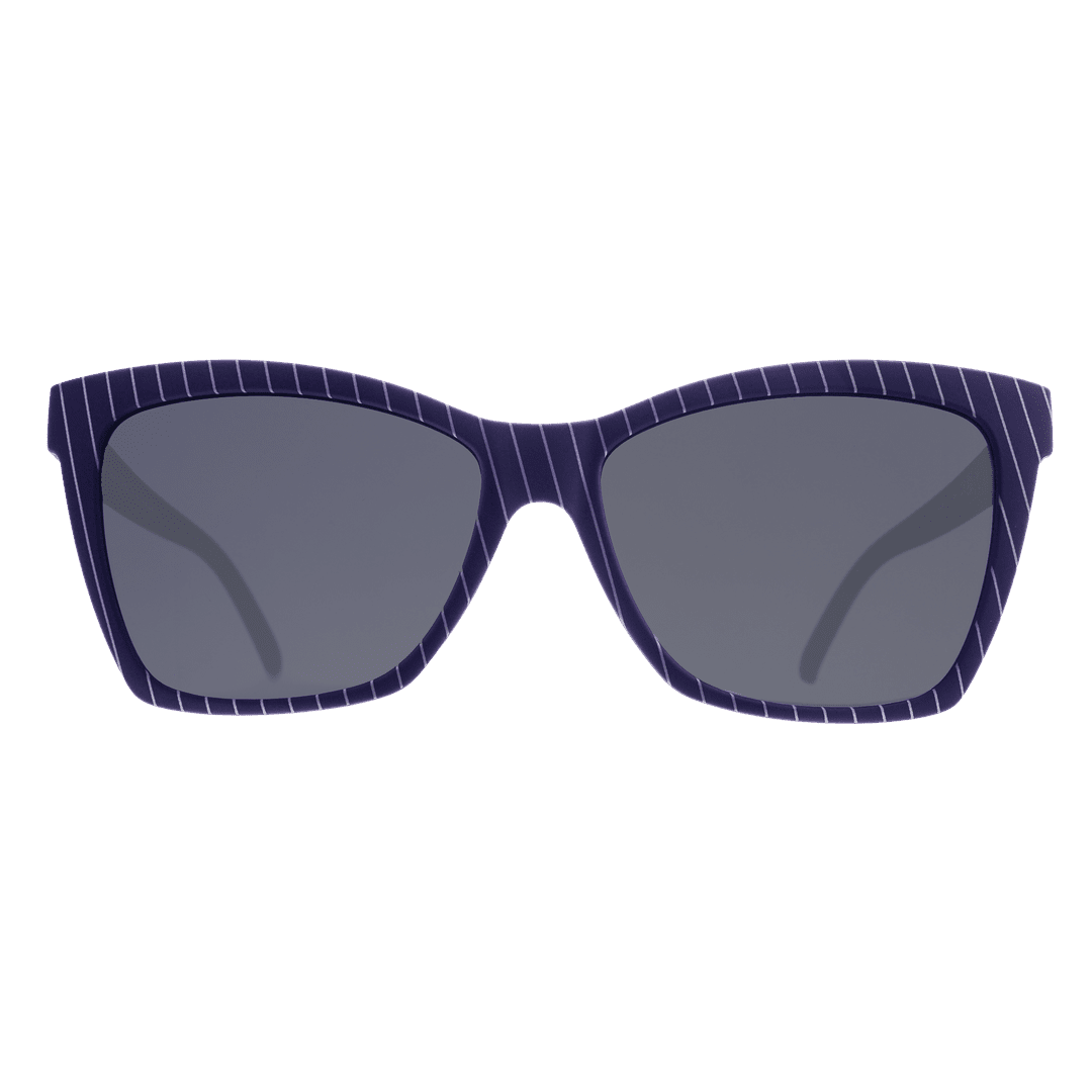 "Navy By Nature" Pop G Formal Polarized Sunglasses Goodr