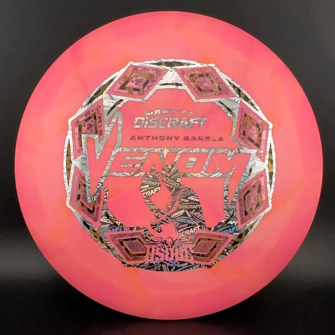 2025 USDGC Anthony Barela Swirl Venom "Pop Top" MINT Discs