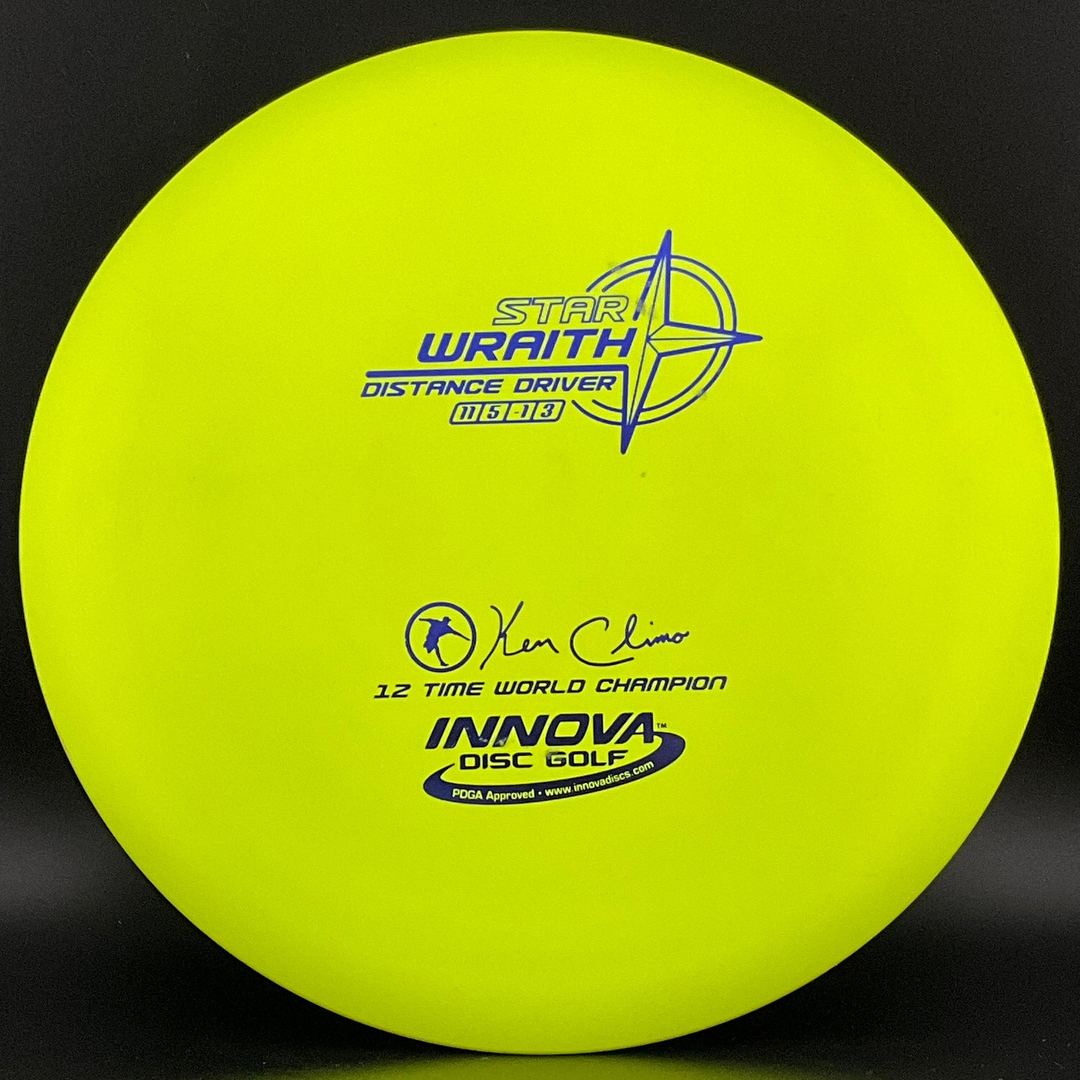 Star Wraith *Les White Stash Used* - Ken Climo 12X Innova