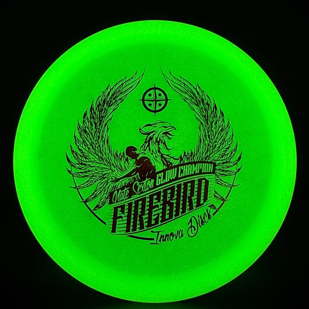 2016 Glow Champion Firebird Penned - Red Pixel - Nate Sexton Tour Series Innova