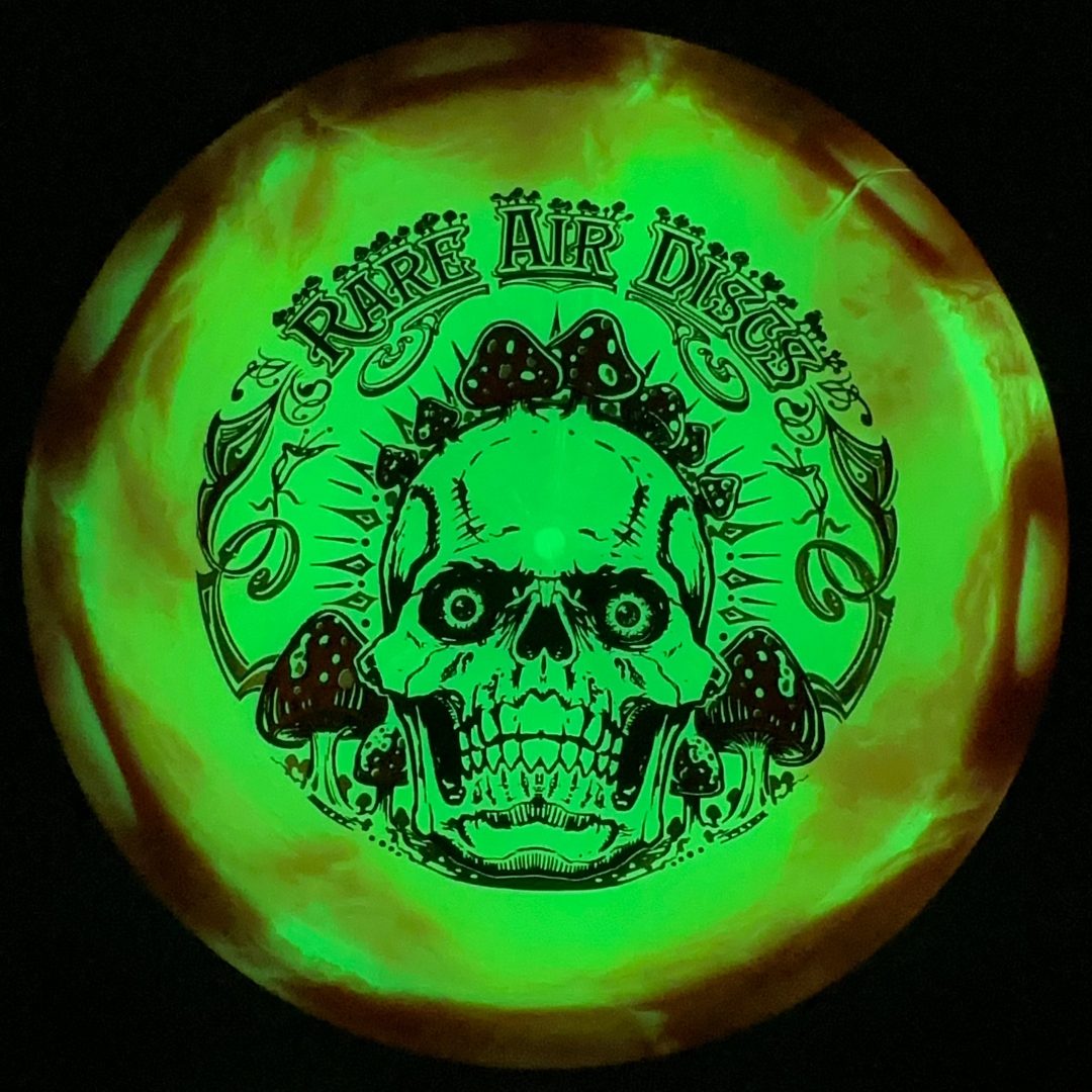 Glow Retina Chemtrail -Crushin' Amanitas by Manny Trujillo Doomsday Discs
