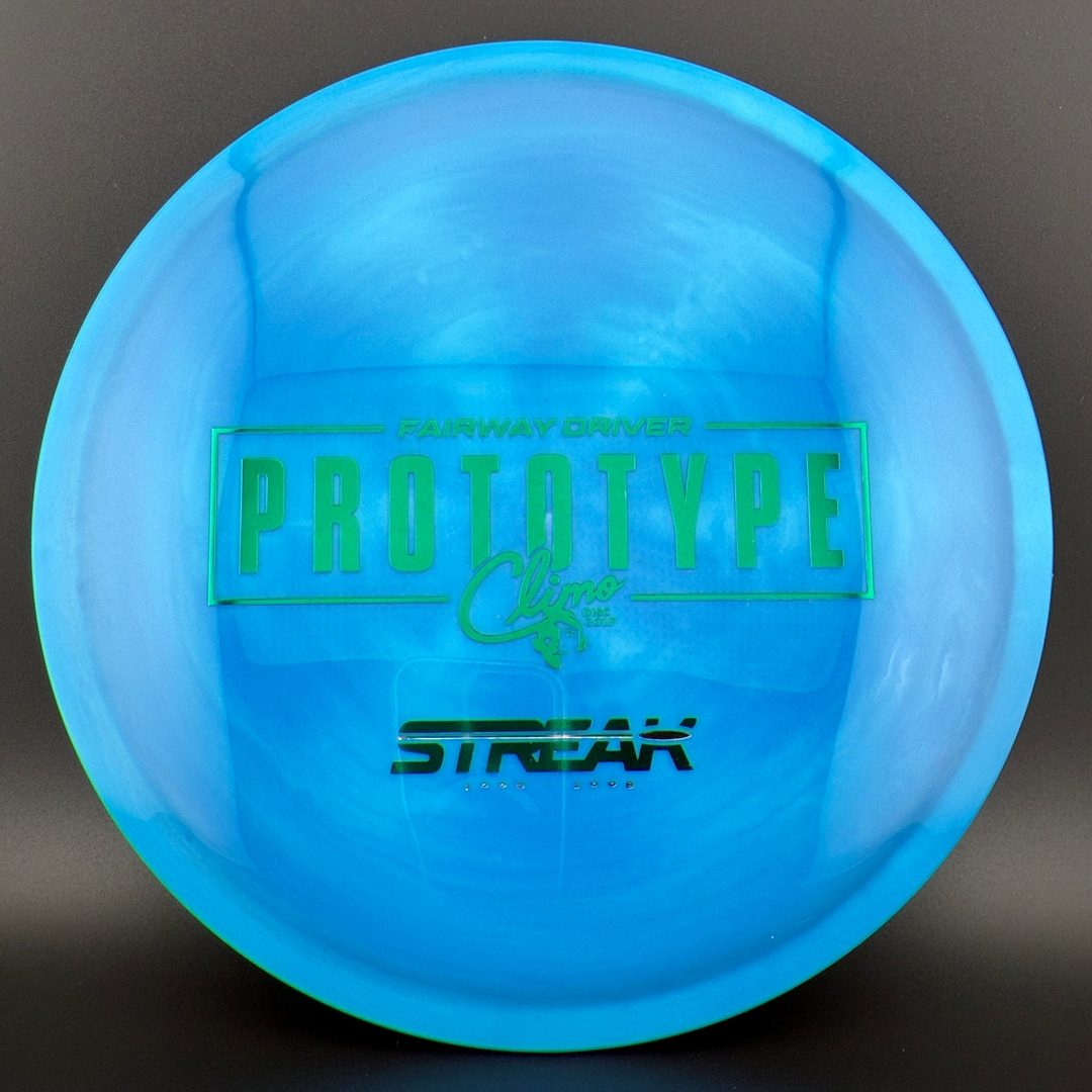 Signature Line Streak - Prototype Climo Disc Golf