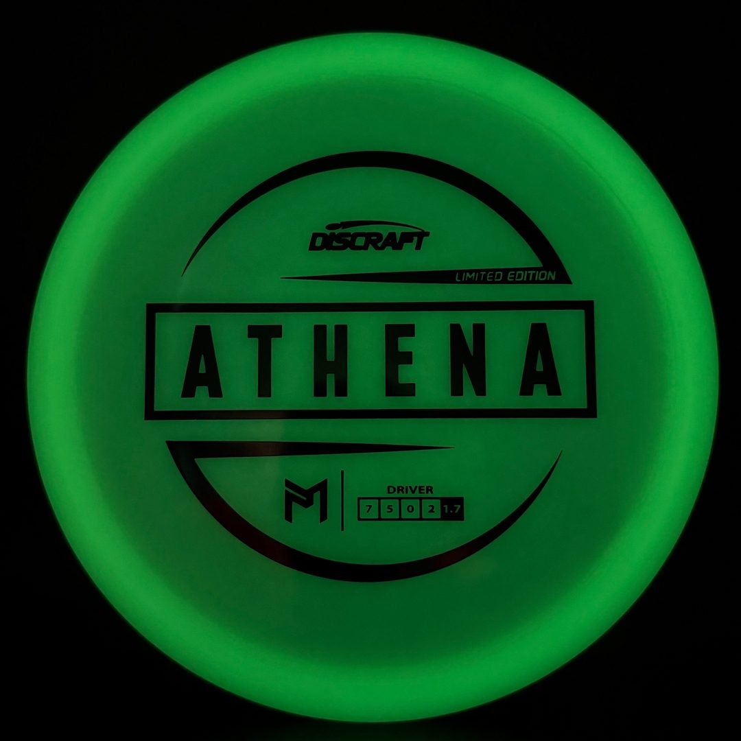 Z Glo Athena - Limited Edition DGLO - Paul McBeth Discraft