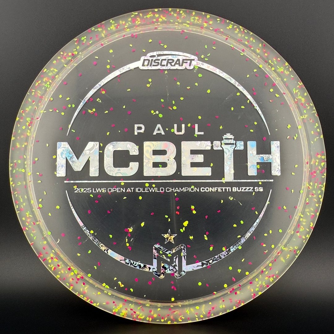 Confetti Z Buzzz SS - Paul McBeth 2025 LWS Open Discraft