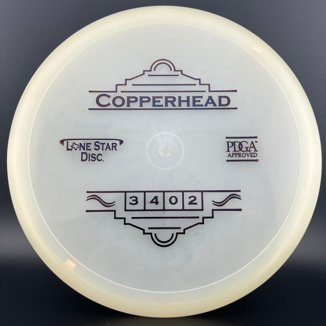 Bravo Glow Copperhead - Stock Stamp Lone Star Discs