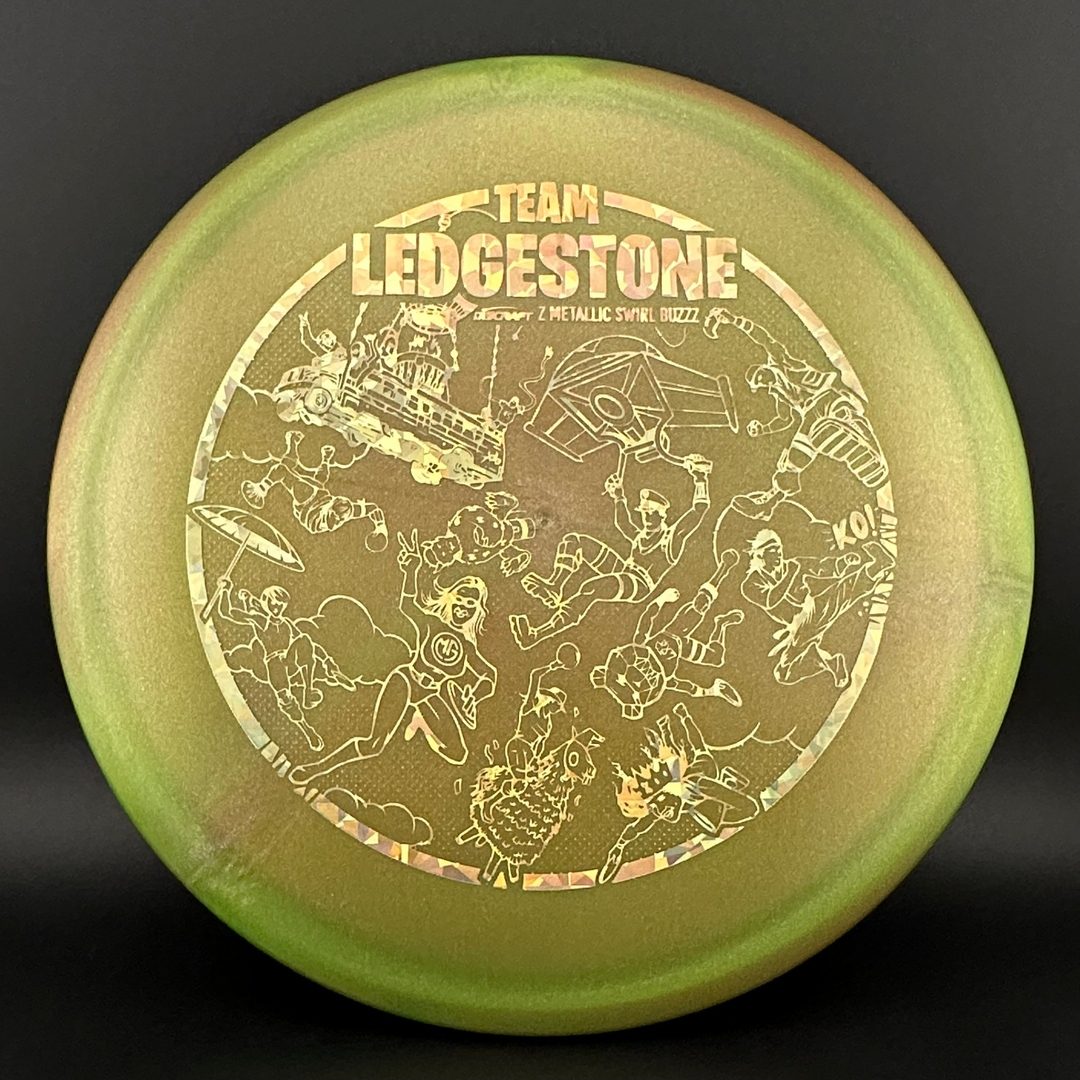 Z Swirl Metallic Buzzz - Team Ledgestone Fortnite 2023 Discraft