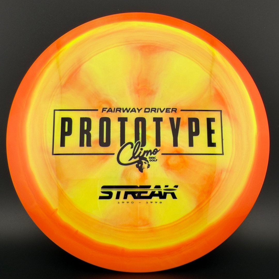 Signature Line Streak - Prototype Climo Disc Golf