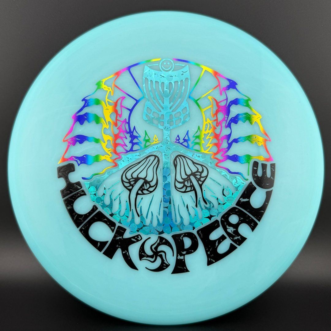 Soft Neo Spore - Huk Lab Peace Triple Foil Stamp Discmania