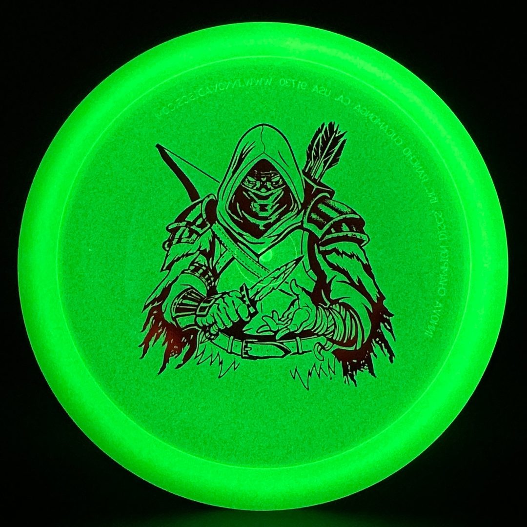 Classic Glow Champion Fairway Disc - Dark Rebel Innova