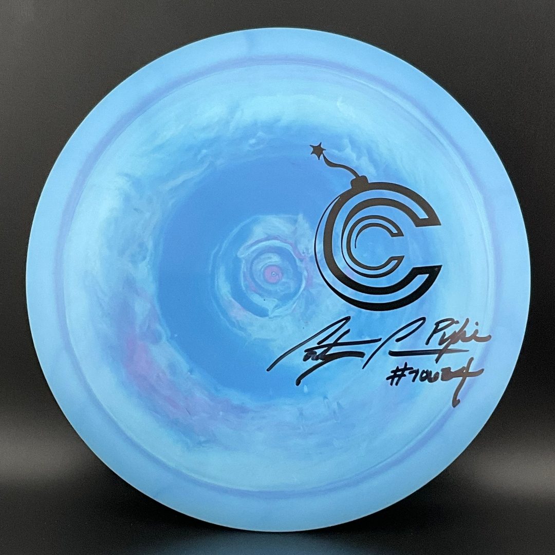 ESP Swirl Heat *Signed* - Courtney Cannon Mini Bomb Stamp Discraft