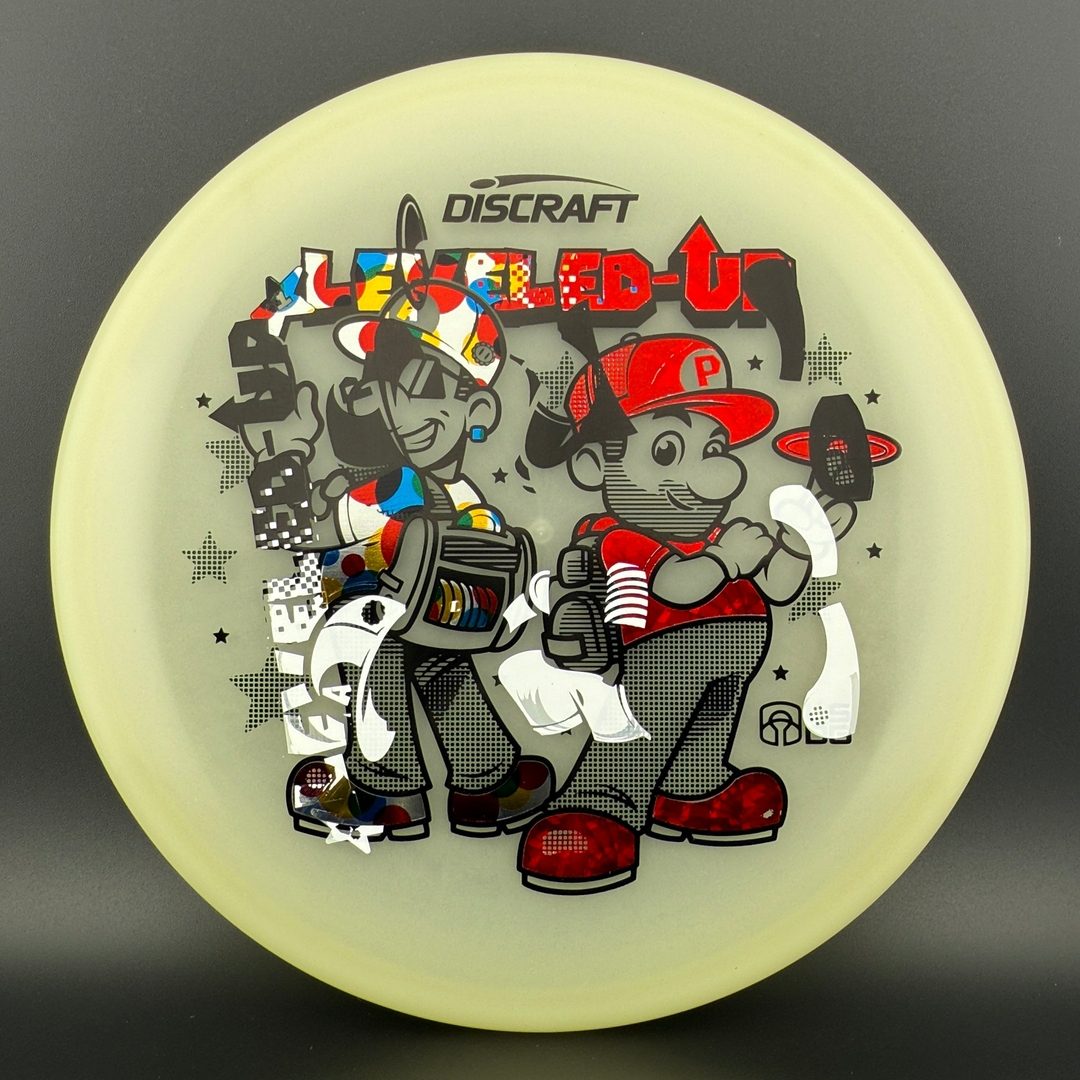 Mega Glo Luna - Leveled-Up Misprints - McBeth & Barela Discraft
