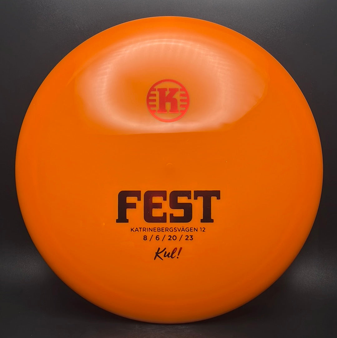 K1 Falk - Limited Edition "Fest" Stamp Kastaplast