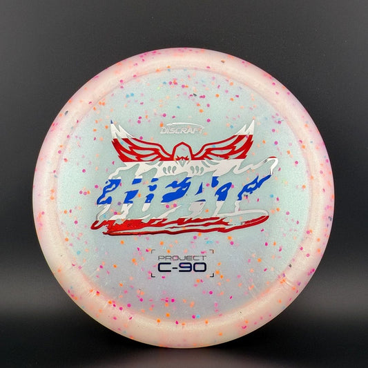 Colorshift Confetti C-90 Heat - USDGC Prototype 90% Diameter