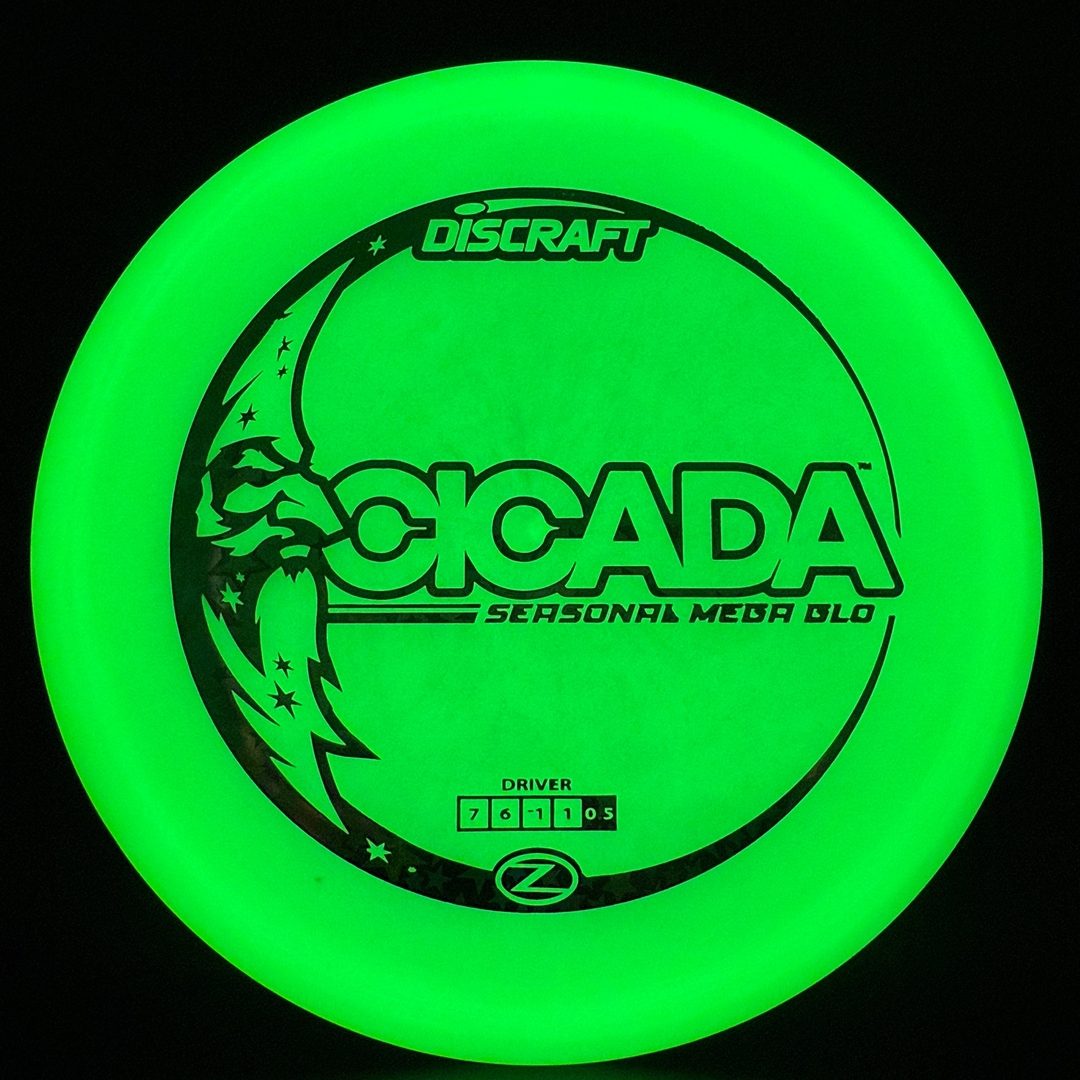 Mega Glo Cicada - Seasonal Glo Discraft