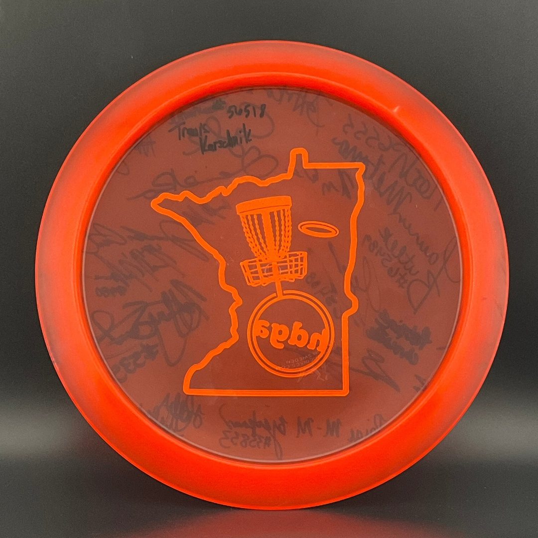 Lucid Escape *Signed* - Minnesota HDGA Stamp - 20 Signatures! Dynamic Discs