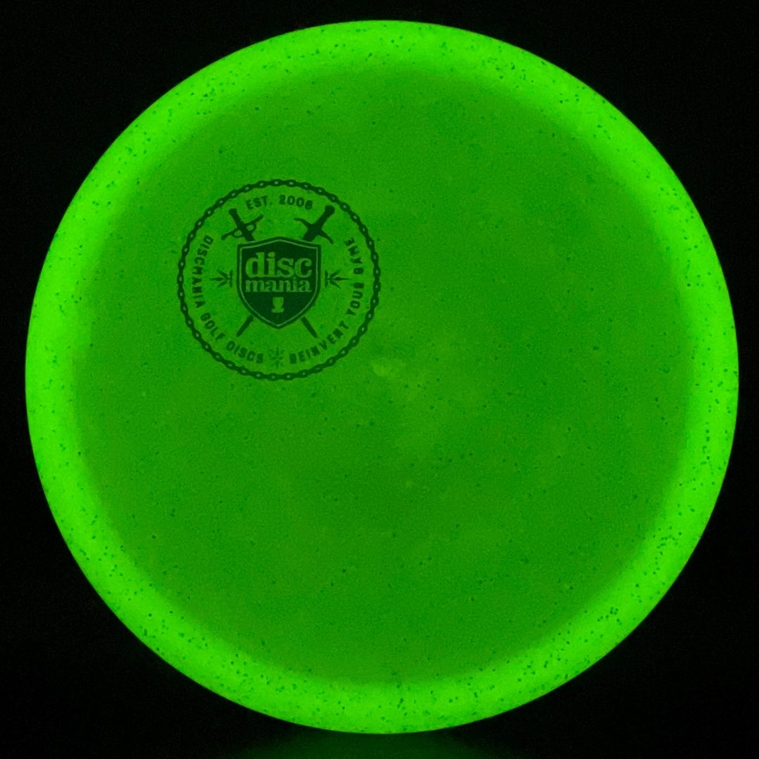 MF Glow C-Line MD3 - Sword and Shield Mini Stamp - Innova Made Discmania