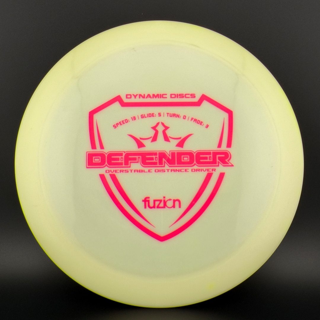 Fuzion Defender - Pearly Older Run! *Gibson Stash* Dynamic Discs
