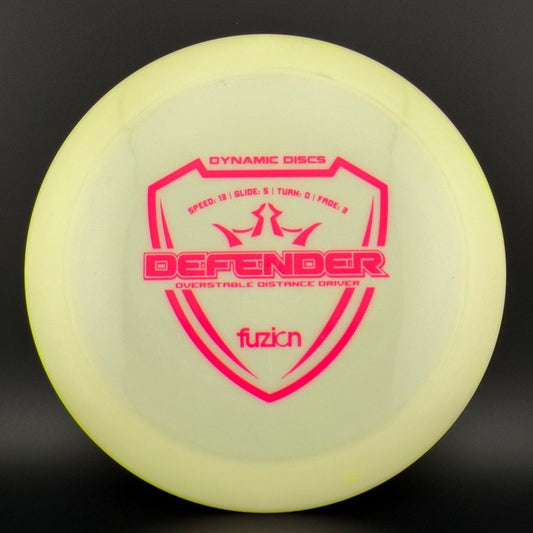 Fuzion Defender - Pearly Older Run! *Gibson Stash* Dynamic Discs