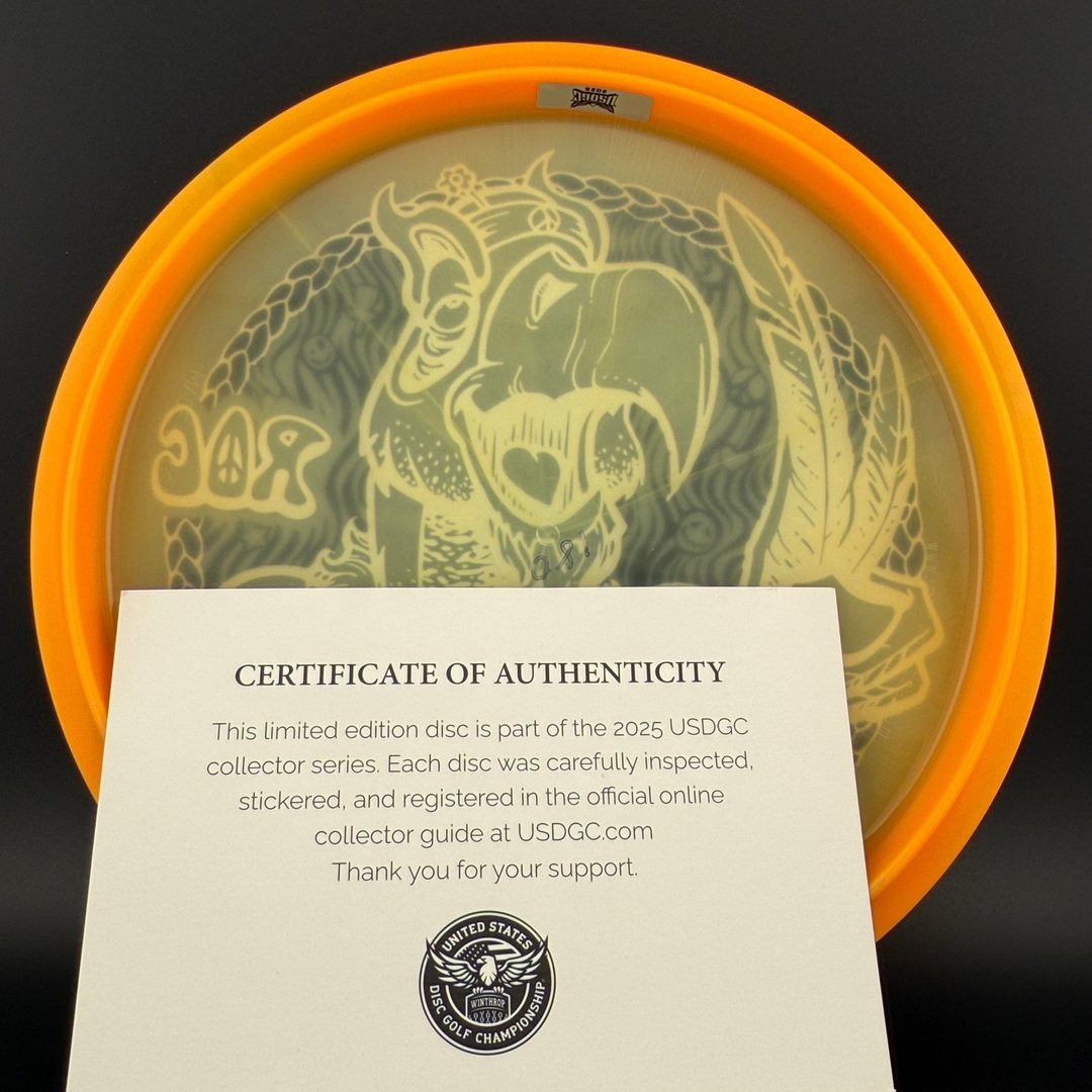 Proto Glow Halo Champion Roc3 - Peace Bird USDGC 2025 Innova