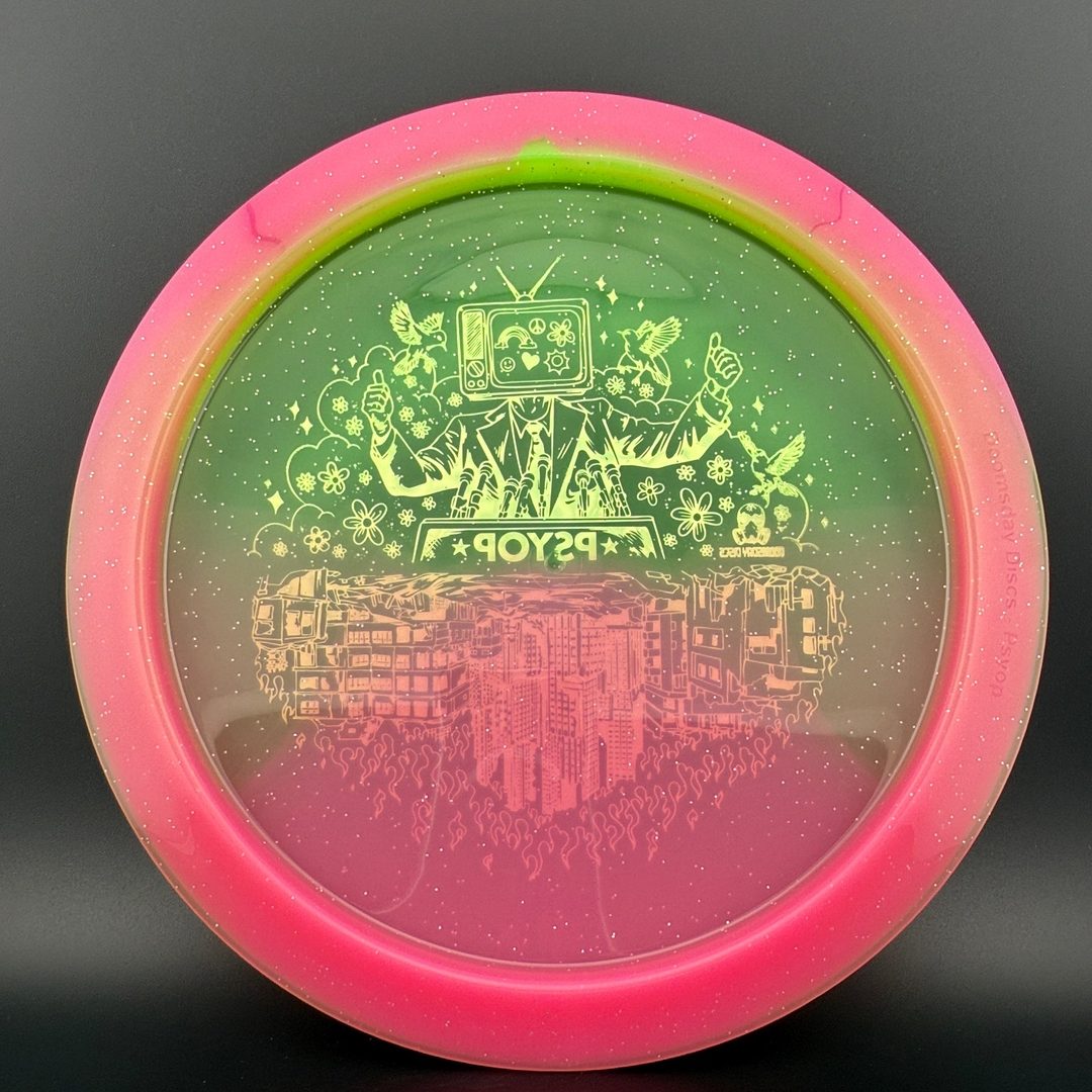 Metal Flake Retina Psyop Doomsday Discs