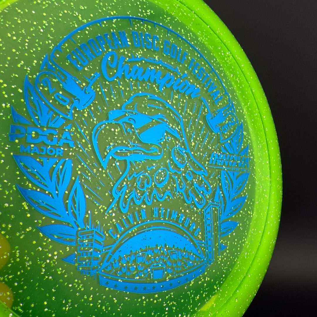 Metal Flake Champion Eagle - Calvin Heimburg 2025 EU Festival Champion Innova