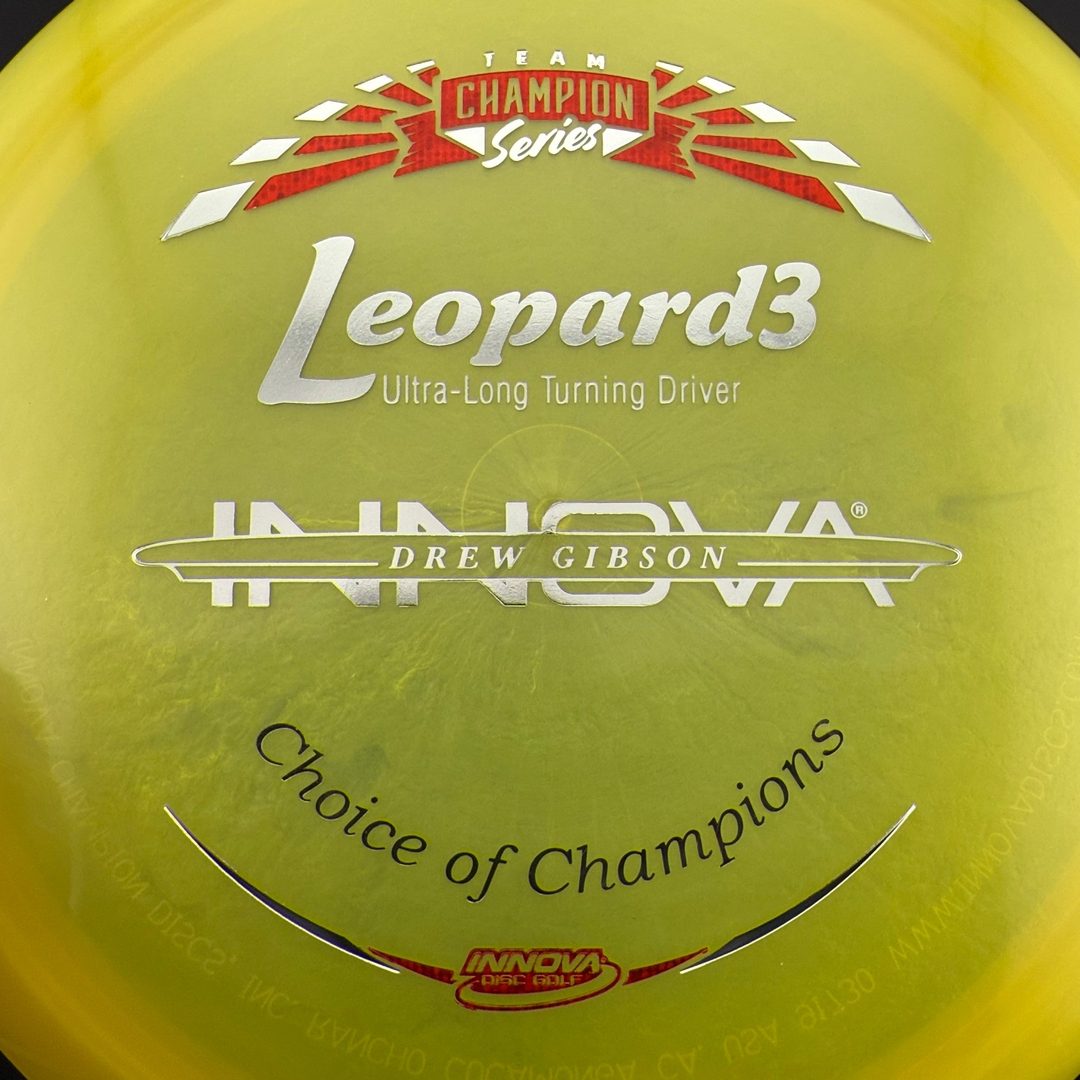Luster Champion Leopard3 - 2019 Team Champion Jumpman *Gibson Stash* Innova