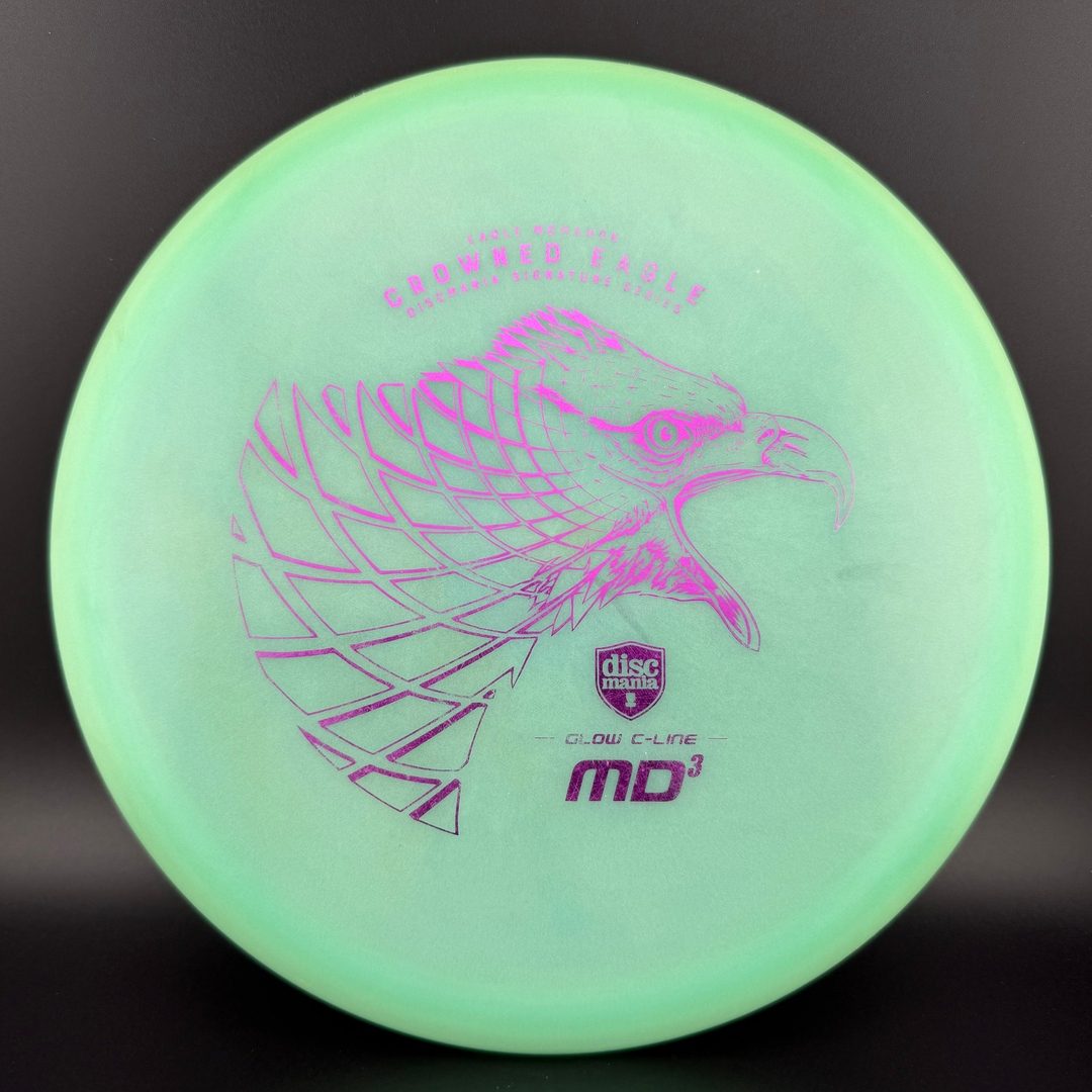 Color Glow C-Line MD3 *Used* - Crowned Eagle - Eagle McMahon Sig Series Discmania