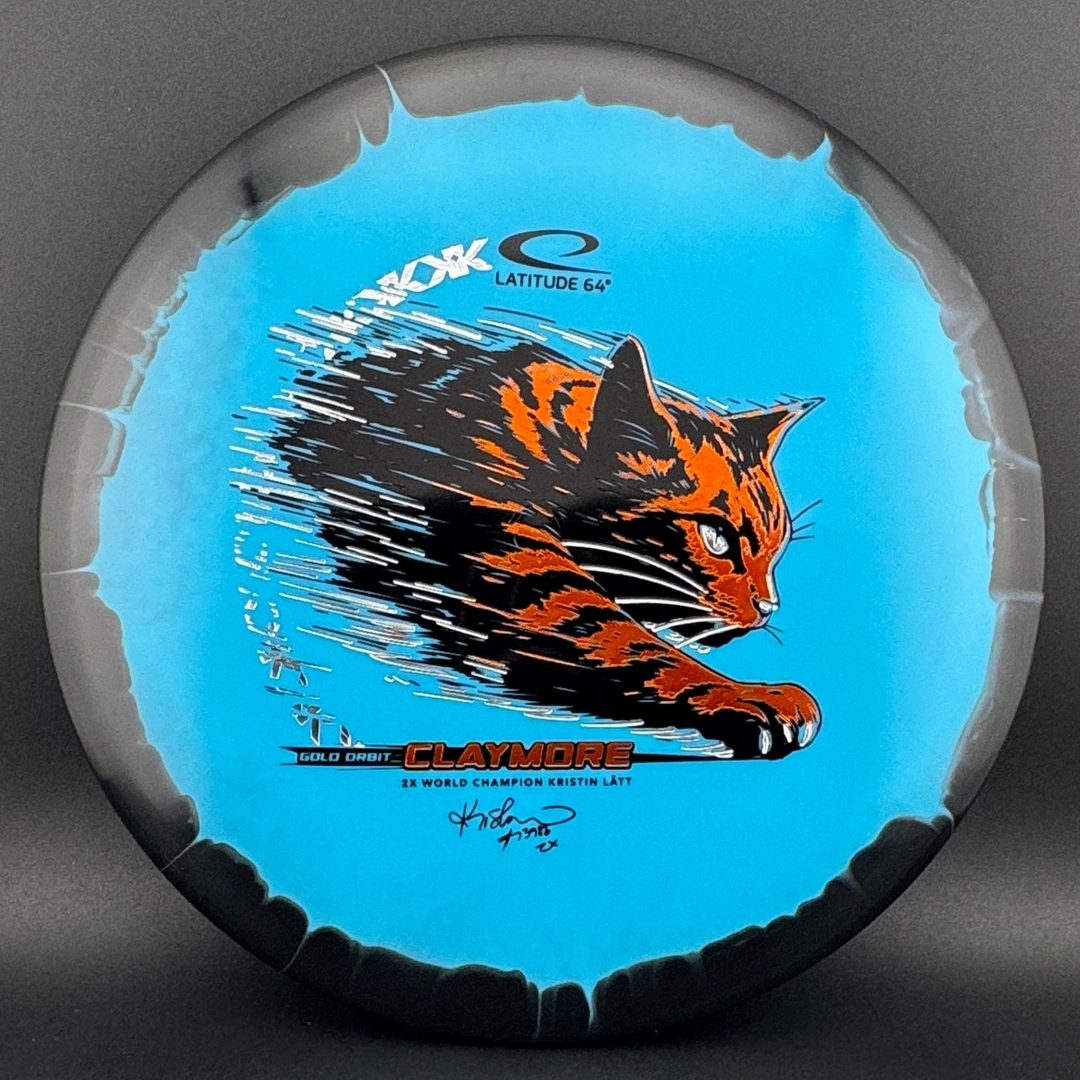 Gold Orbit Claymore - Kristin Latt 2026 Team Series Latitude 64