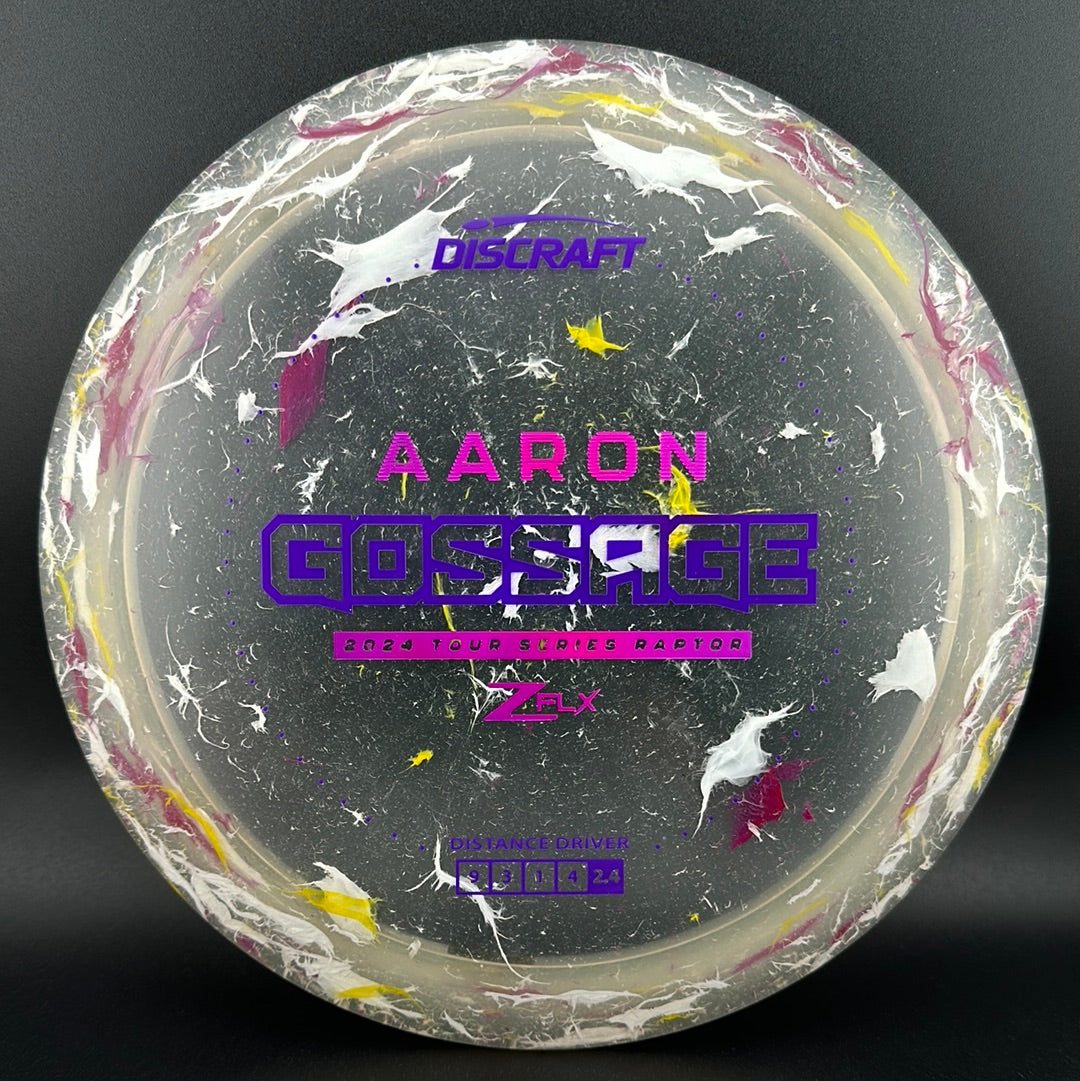 Jawbreaker Z FLX Raptor - 2024 Aaron Gossage Tour Series Discraft
