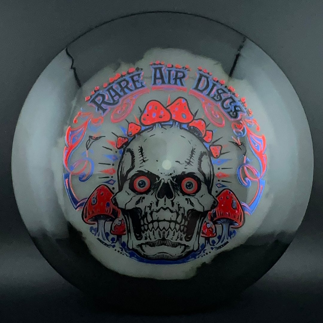 Glow Retina Chemtrail -Crushin' Amanitas by Manny Trujillo Doomsday Discs