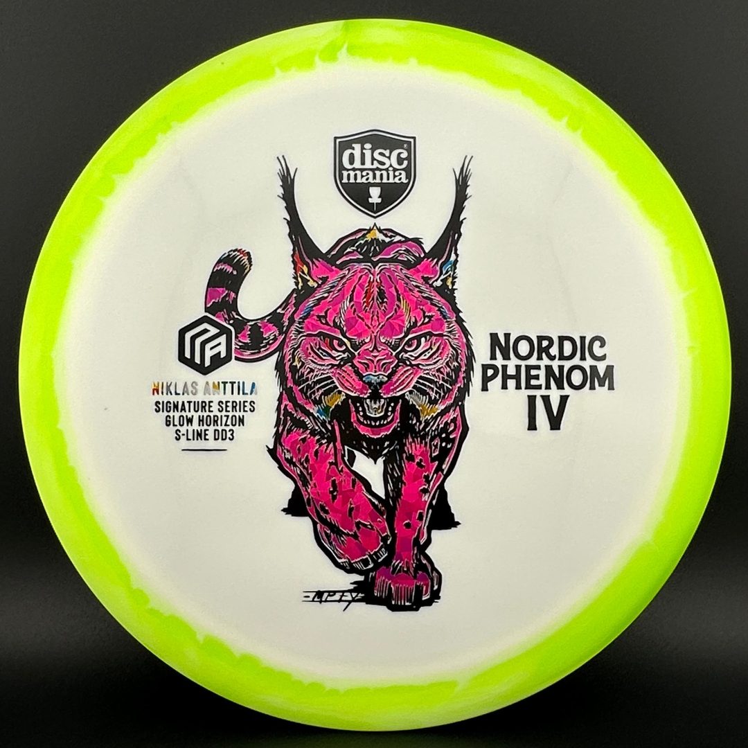 Glow Horizon S-Line DD3 3 Foil - Nordic Phenom 4 - Niklas Anttila Signature Series Discmania