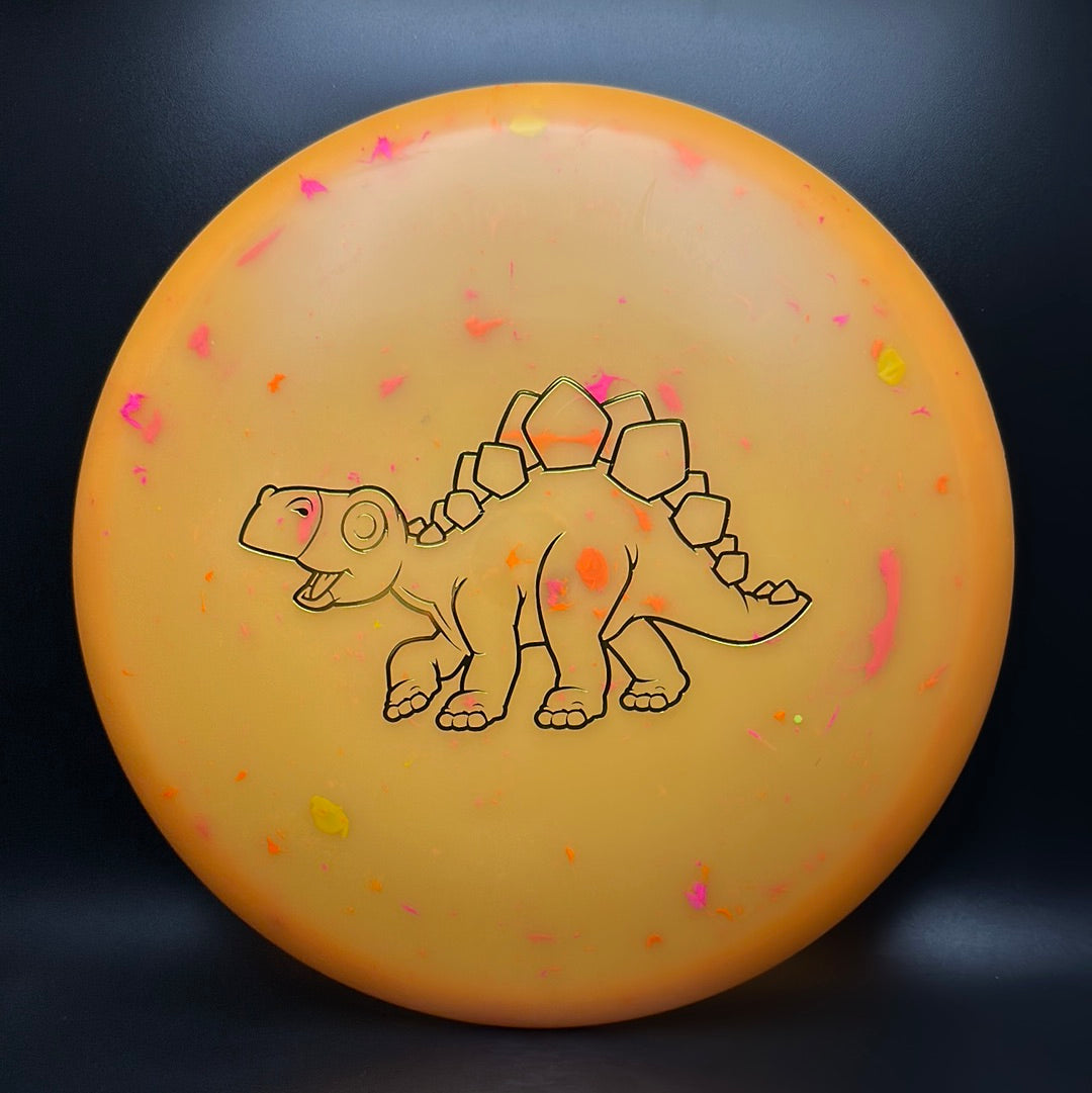 Stegosaurus Egg Shell - XL Stamp - Kids Dino Discs