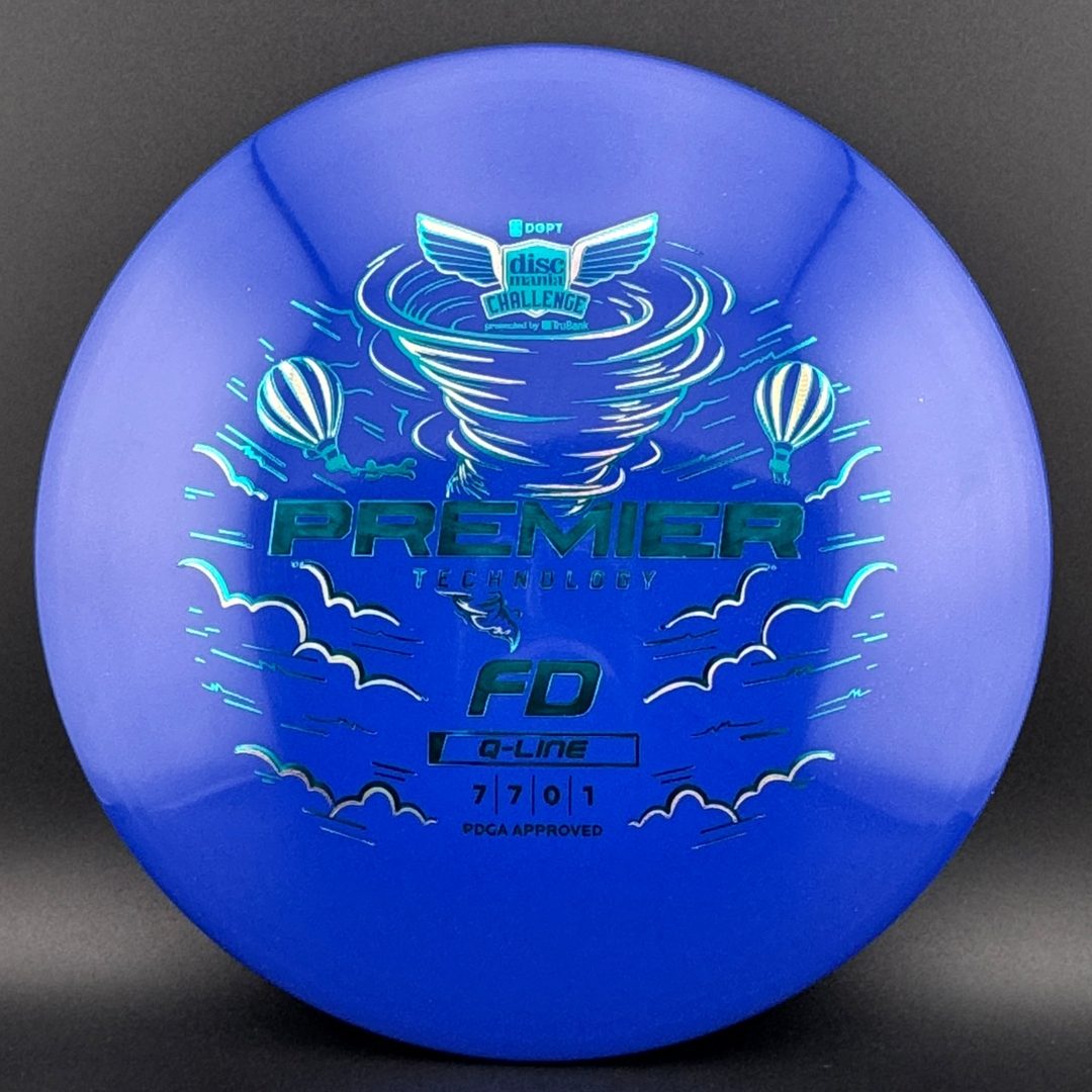 Q-Line FD - Discmania Challenge Fundraiser Stamp Discmania