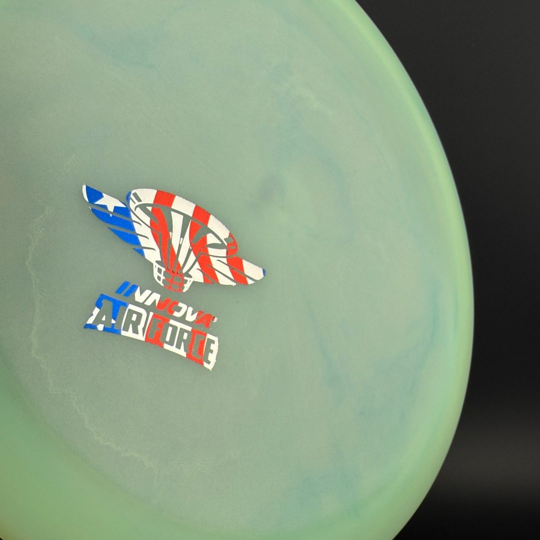Swirly Glow Champion Firebird - Limited Air Force Stamp Innova