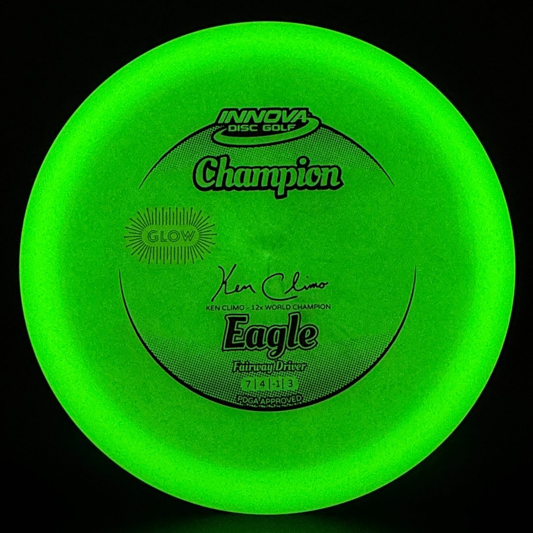 Classic Color Glow Champion Eagle - Ken Climo 12x Innova