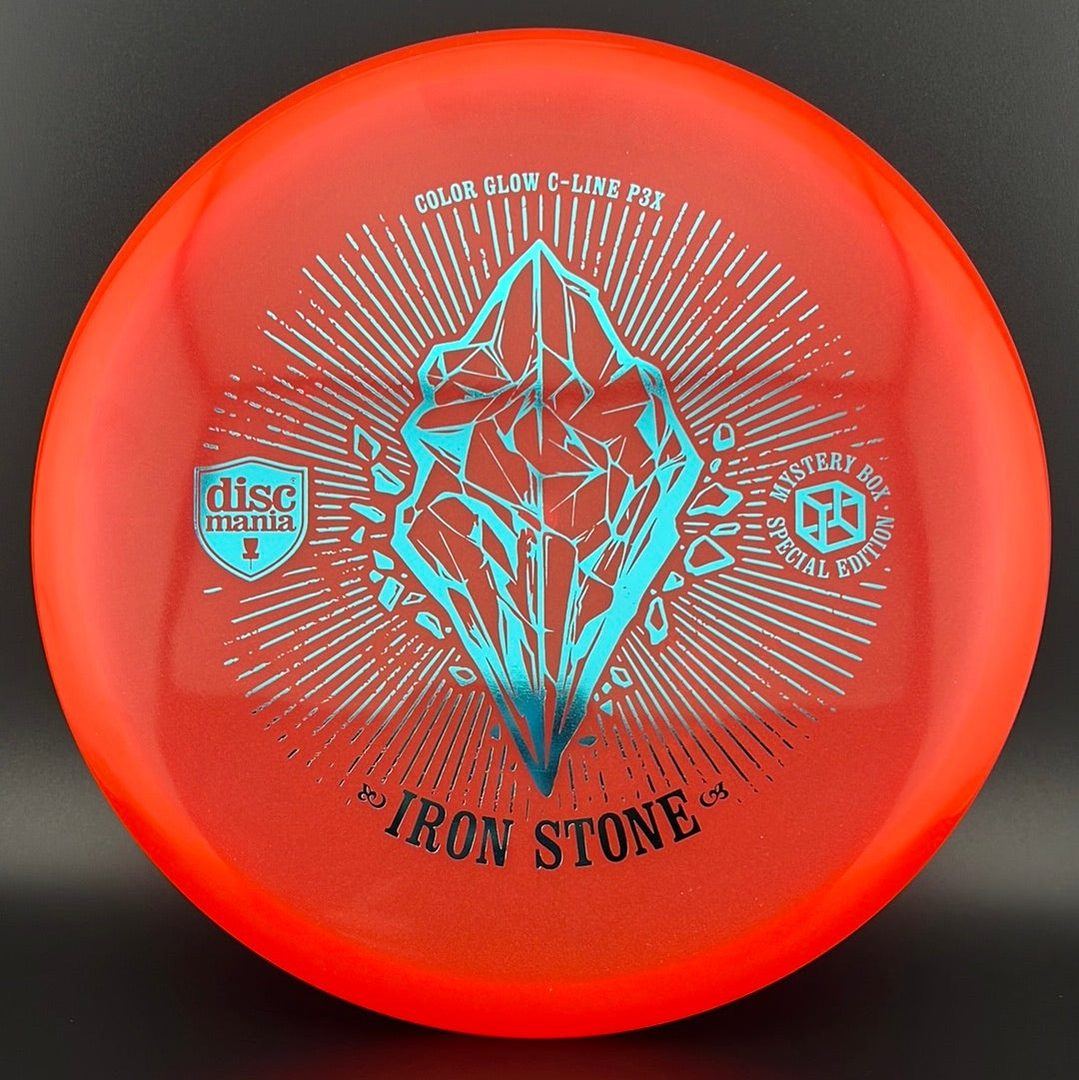 Color Glow C-Line P3X - First Run "Iron Stone" MB 23 Discmania