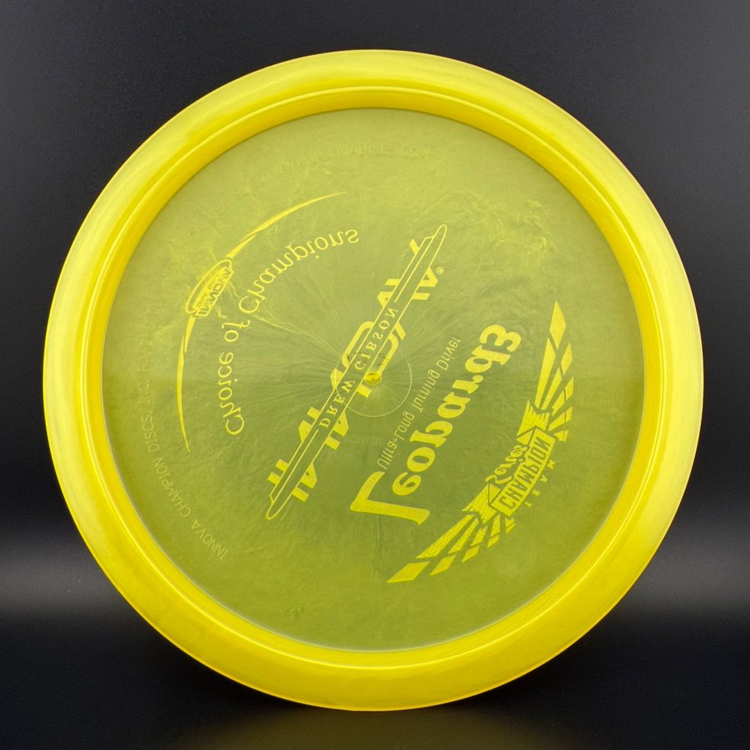 Luster Champion Leopard3 - 2019 Team Champion Jumpman *Gibson Stash* Innova