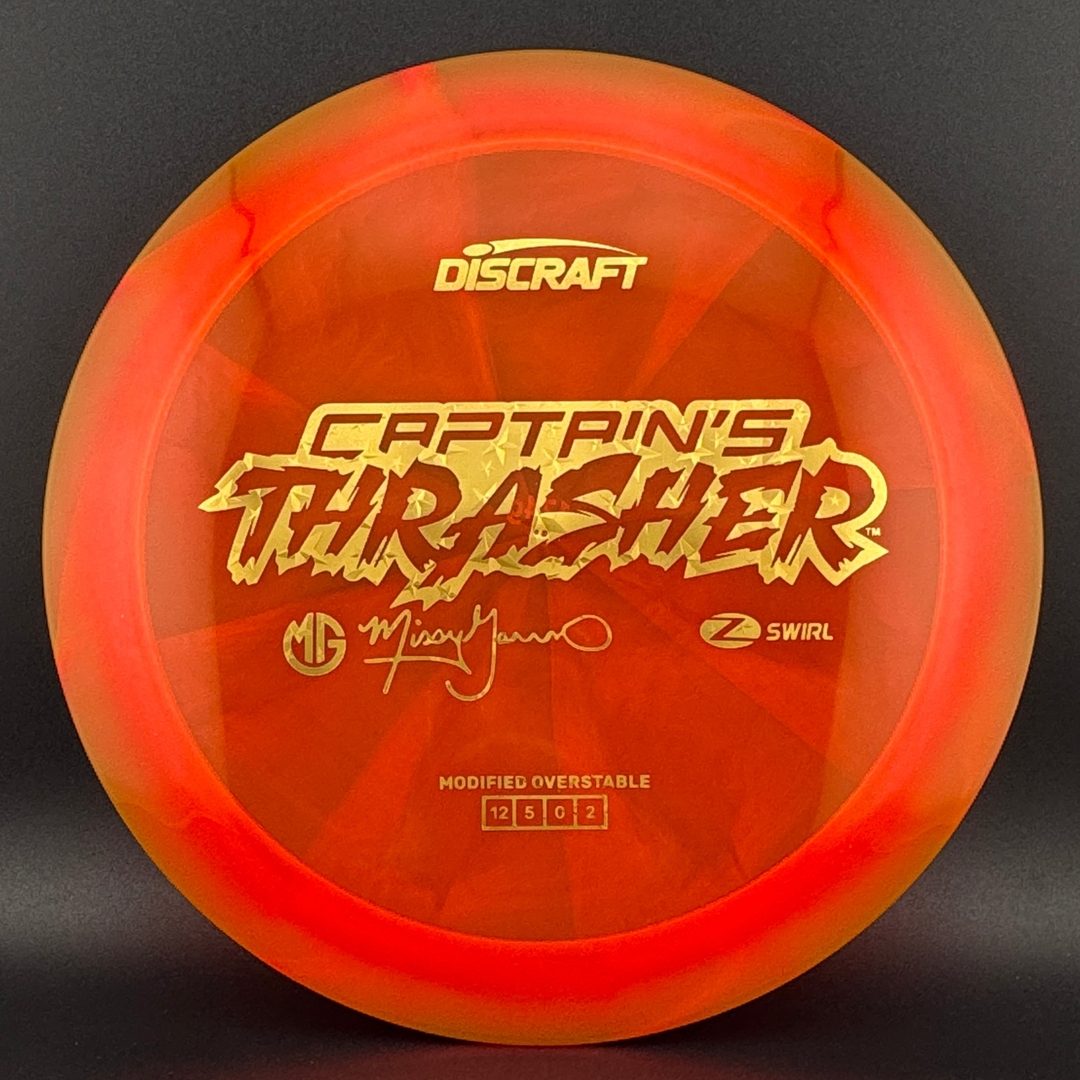 Swirly Z Captain's Thrasher - Missy Gannon 2026 Discraft