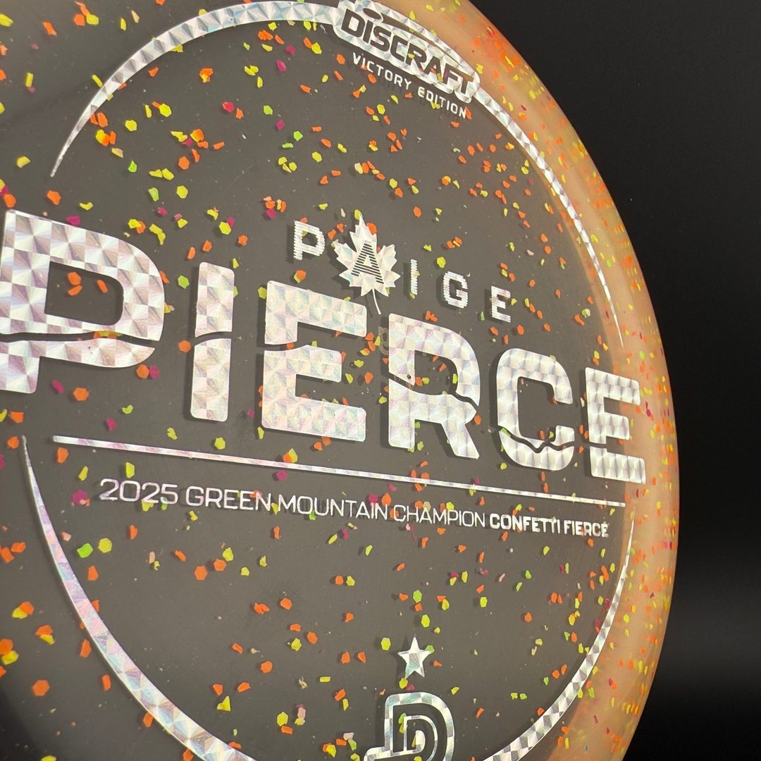 Confetti Z Fierce - Victory Edition - Paige Pierce GMC 2025 Discraft