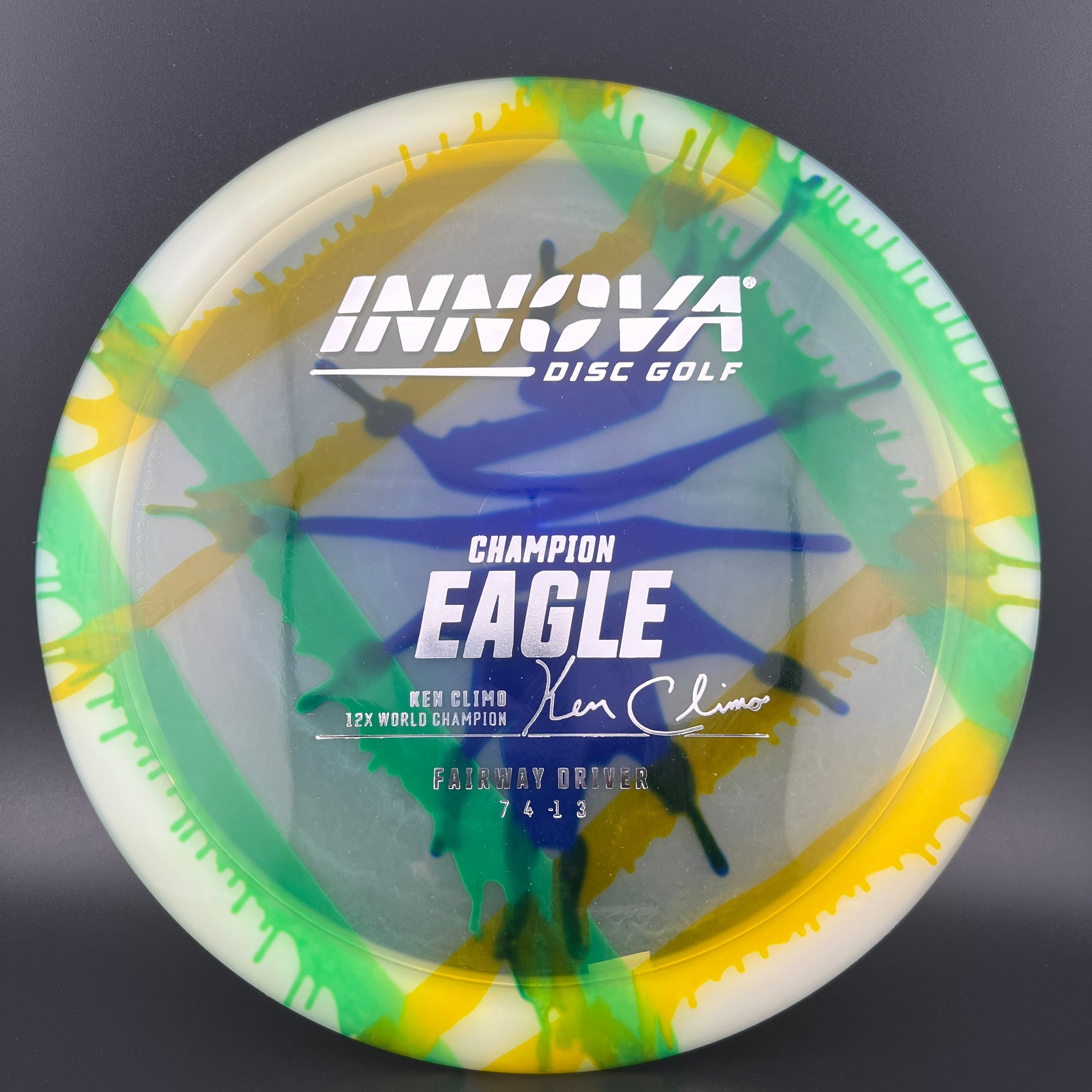 I-Dye Champion Eagle - Ken Climo 12x Innova