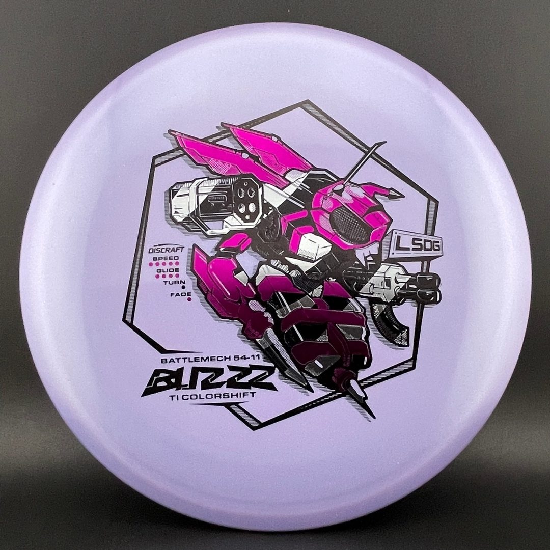Colorshift Ti Buzzz - Battlemech 2026 Ledgestone Discraft