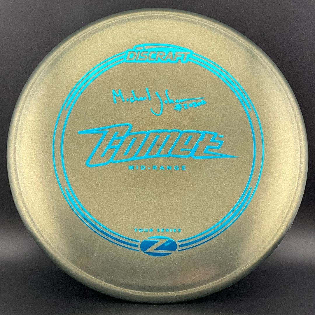 Metallic Z Comet - PFN - Michael Johansen Tour Series - Rare Old Run! Discraft