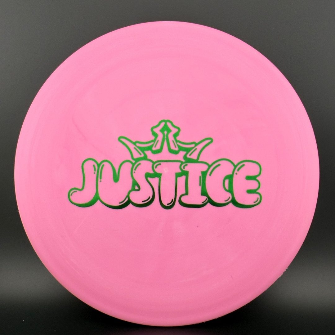 Classic Soft Moonshine Justice - Bubbled Dynamic Discs