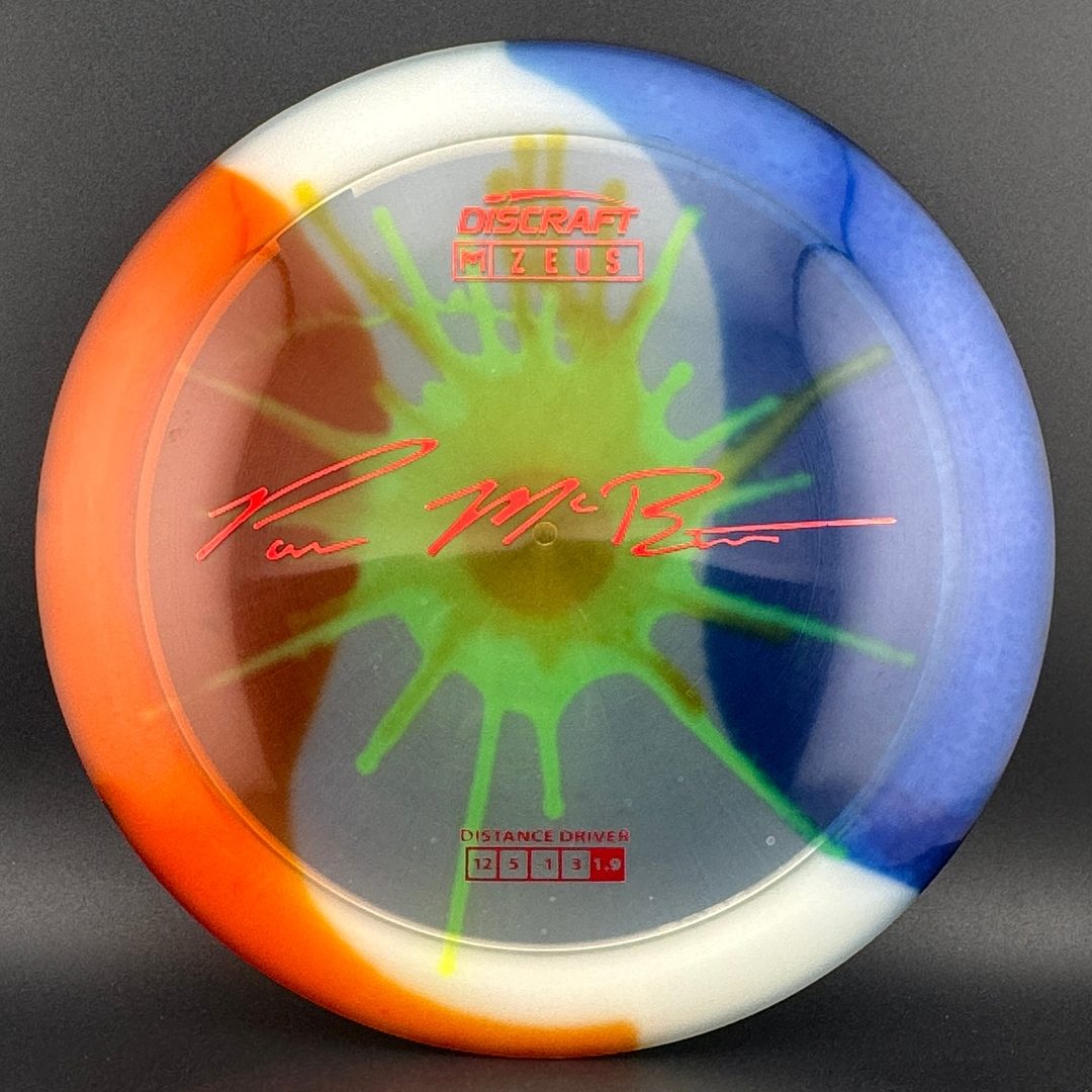 Fly Dye Z Zeus - Paul McBeth Discraft