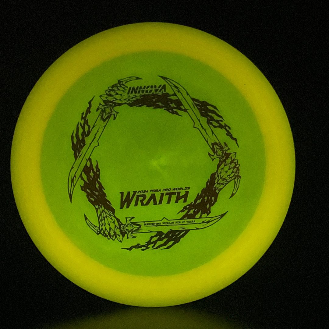 Color Glow Champion Wraith - 2024 PDGA Pro Worlds Innova